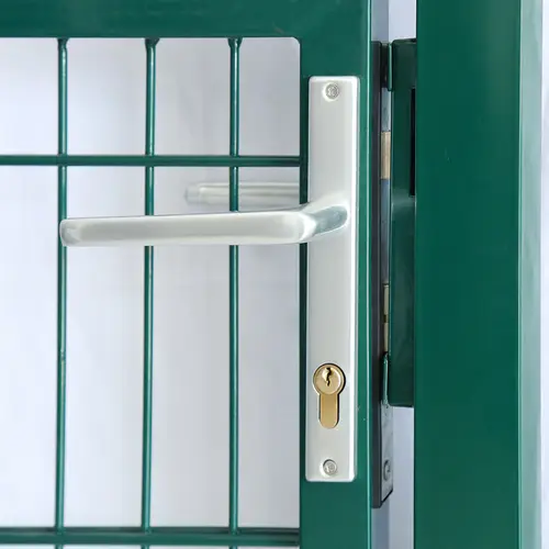 DOPPELSTABMATTEN GARTENTOR PORTARIUS - Größe: 200 cm, Farbe: Grün DOPPELSTABMATTEN GARTENTOR PORTARIUS - Größe: 200 cm, Farbe: Grün