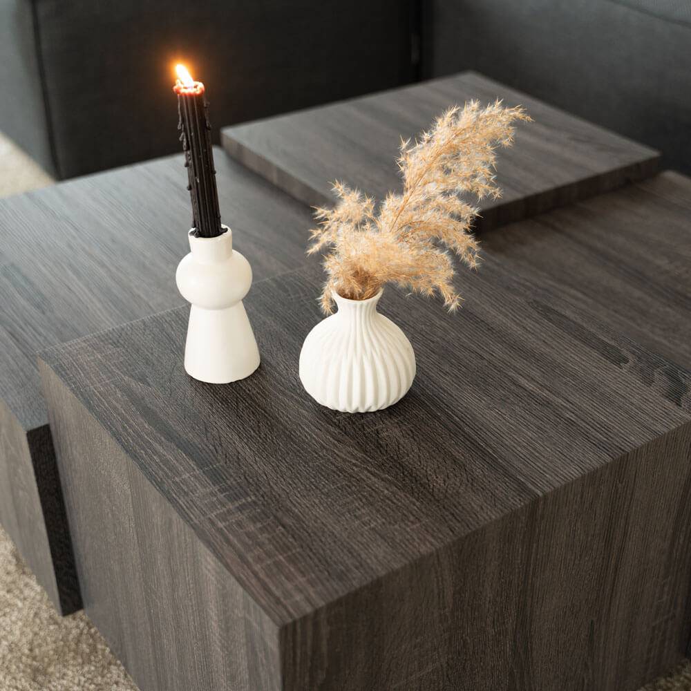 COUCHTISCH NAYELI - Farbe: Dunkelbraun