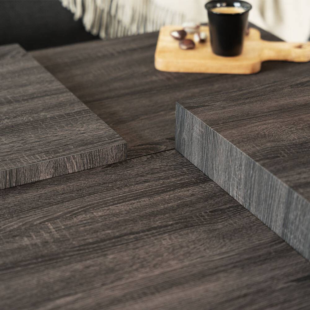 COUCHTISCH NAYELI - Farbe: Dunkelbraun