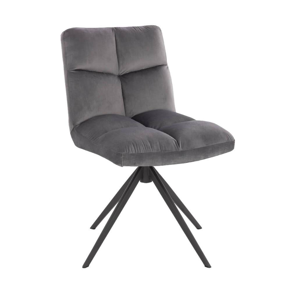 ESSZIMMERSTUHL NODA - Farbe: Hellgrau, Menge: 8