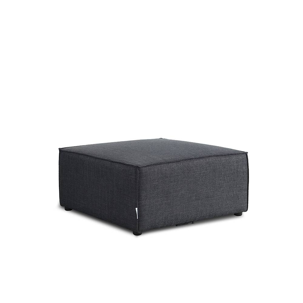 MODULARES SOFA VERONA - Farbe: Anthrazit, Ausführung: Hocker