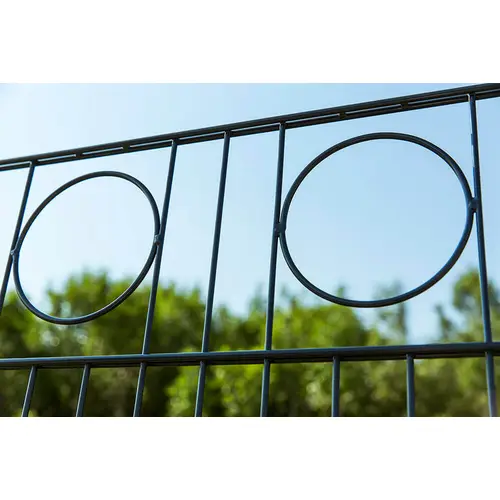 DOPPELSTABMATTENZAUN MORATA - Farbe / Höhe / Länge: Farbe: Moosgrün / Höhe: 120 cm / Länge: 16 m, Anzahl Eckpfosten: 4x Eckpfosten DOPPELSTABMATTENZAUN MORATA - Farbe / Höhe / Länge: Farbe: Moosgrün / Höhe: 120 cm / Länge: 16 m, Anzahl Eckpfosten: 4x Eckpfosten