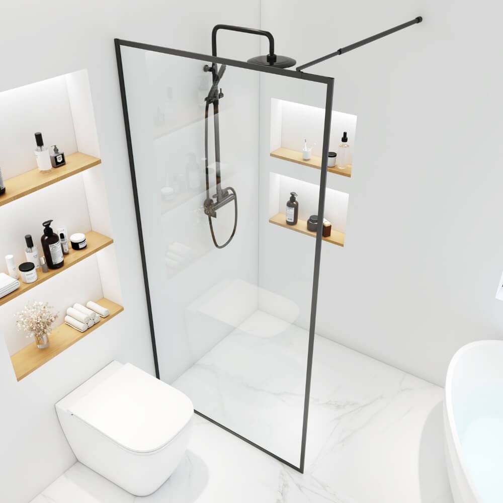 DUSCHABTRENNUNG BAKI - Größe: 150 x 200 cm