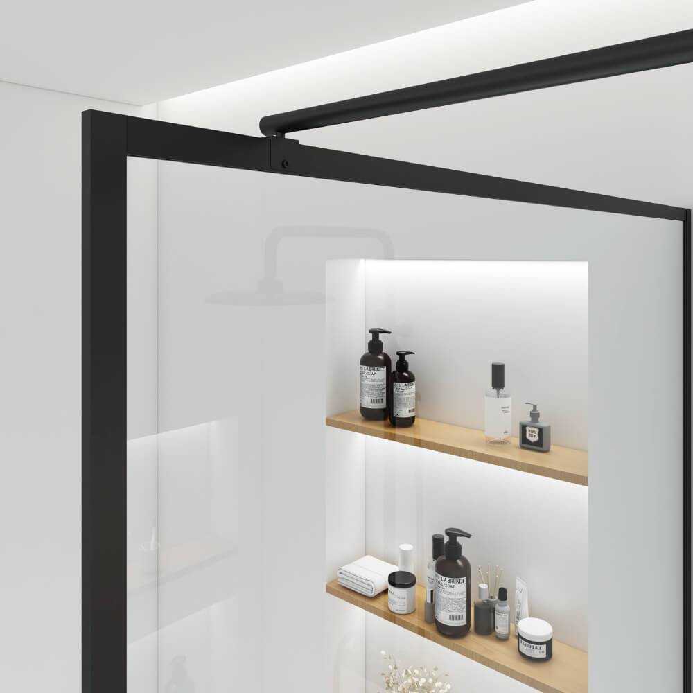 DUSCHABTRENNUNG BAKI - Größe: 130 x 200 cm