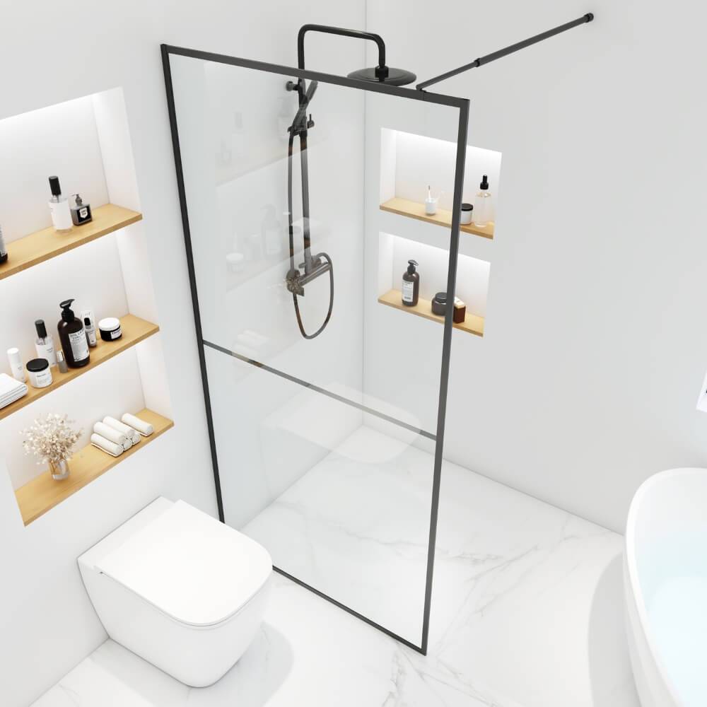 DUSCHABTRENNUNG BAKI - Größe: 140 x 200 cm