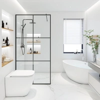 DUSCHABTRENNUNG BAKI - Größe: 140 x 200 cm DUSCHABTRENNUNG BAKI - Größe: 140 x 200 cm