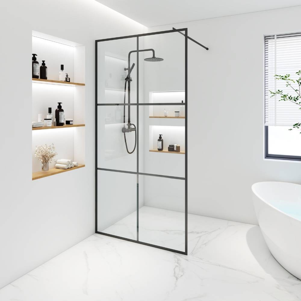 DUSCHABTRENNUNG BAKI - Größe: 160 x 200 xm