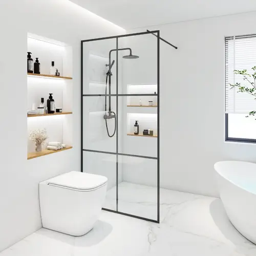 DUSCHABTRENNUNG BAKI - Größe: 140 x 200 cm DUSCHABTRENNUNG BAKI - Größe: 140 x 200 cm