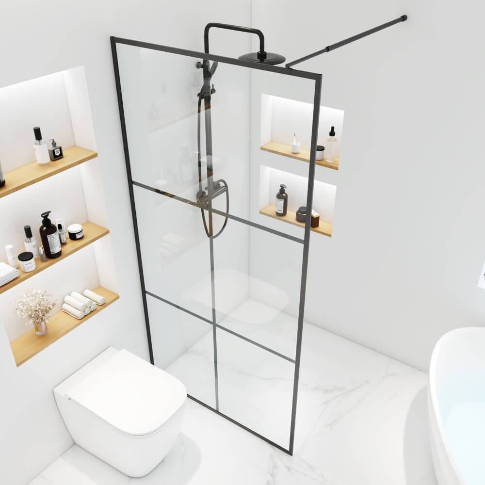 DUSCHABTRENNUNG BAKI - Größe: 140 x 200 cm