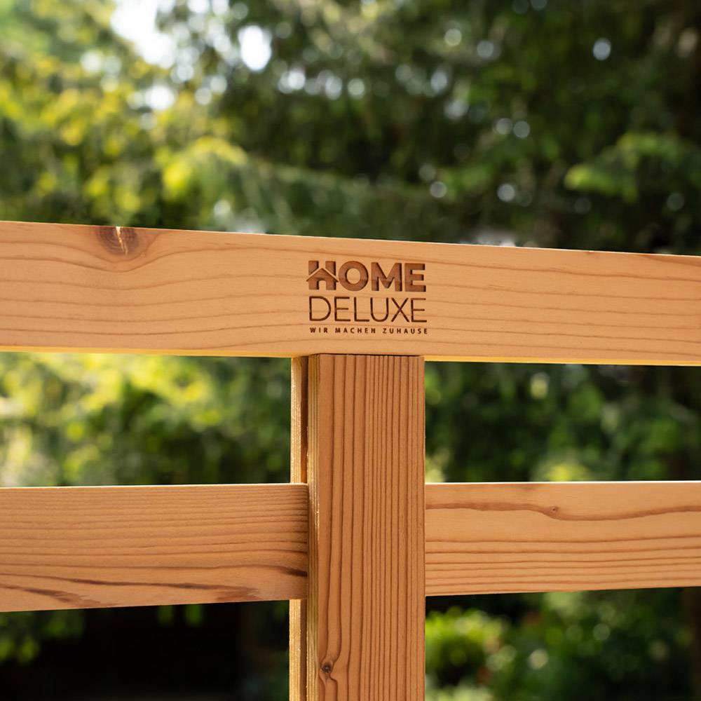 HOLZZAUN SOMA - Ausstattung: 2x Element + 3x Pfosten