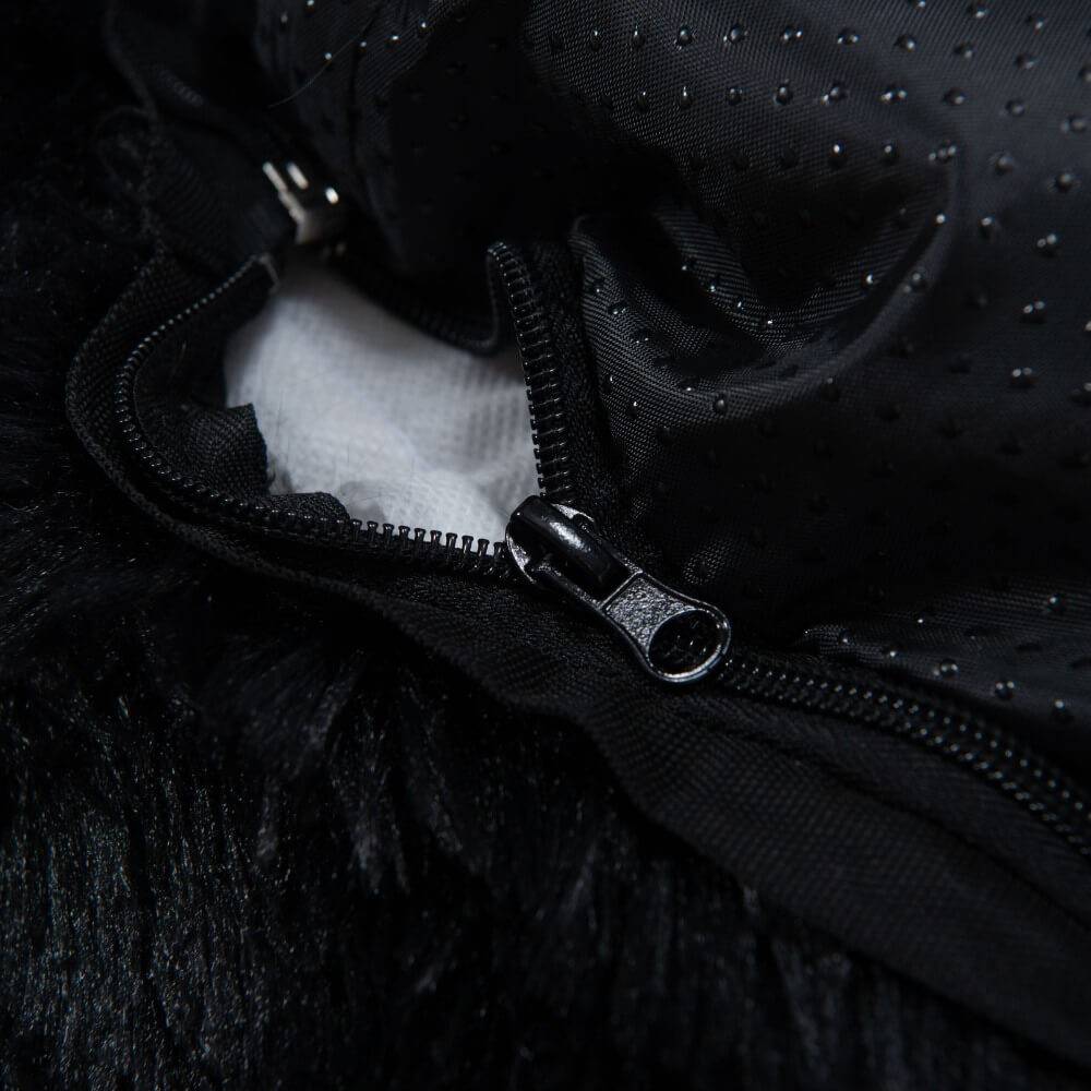 HAUSTIERBETT MUFFIN M - Farbe: Schwarz, Größe: M