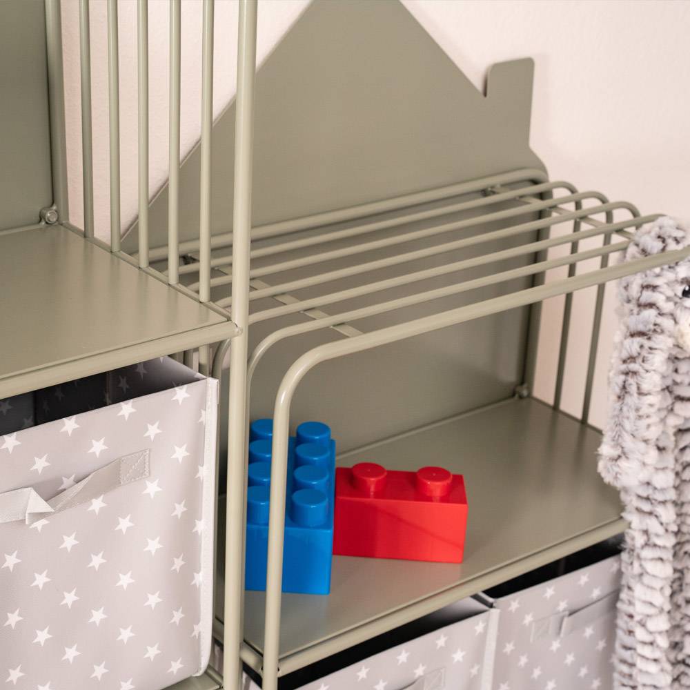 KINDERREGAL TODO S - Farbe: Grün, Größe: S