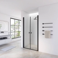 PENDELTÜR LAVEA - Farbe: Schwarz, Größe: 95 x 195 cm PENDELTÜR LAVEA - Farbe: Schwarz, Größe: 95 x 195 cm