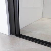 PENDELTÜR LAVEA - Farbe: Schwarz, Größe: 95 x 195 cm PENDELTÜR LAVEA - Farbe: Schwarz, Größe: 95 x 195 cm