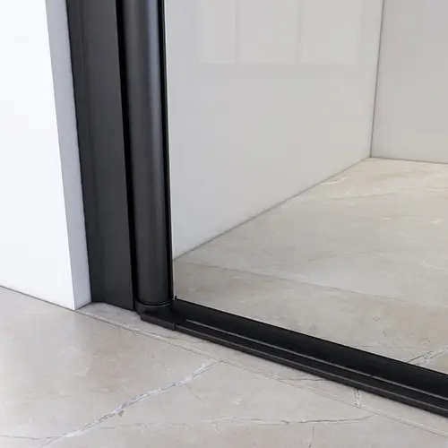 PENDELTÜR LAVEA - Farbe: Schwarz, Größe: 95 x 195 cm PENDELTÜR LAVEA - Farbe: Schwarz, Größe: 95 x 195 cm