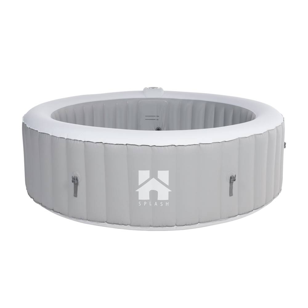 AUFBLASBARER WHIRLPOOL SPLASH - Farbe: Grau, Ausstattung: 4 tlg.
