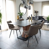 POLSTERSTUHL IKALO - Farbe: Grau/Braun, Menge: 6 POLSTERSTUHL IKALO - Farbe: Grau/Braun, Menge: 6