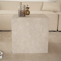 COUCHTISCH AMIRI M - Farbe: Beige, Größe: 50 x 50 x 50 cm COUCHTISCH AMIRI M - Farbe: Beige, Größe: 50 x 50 x 50 cm