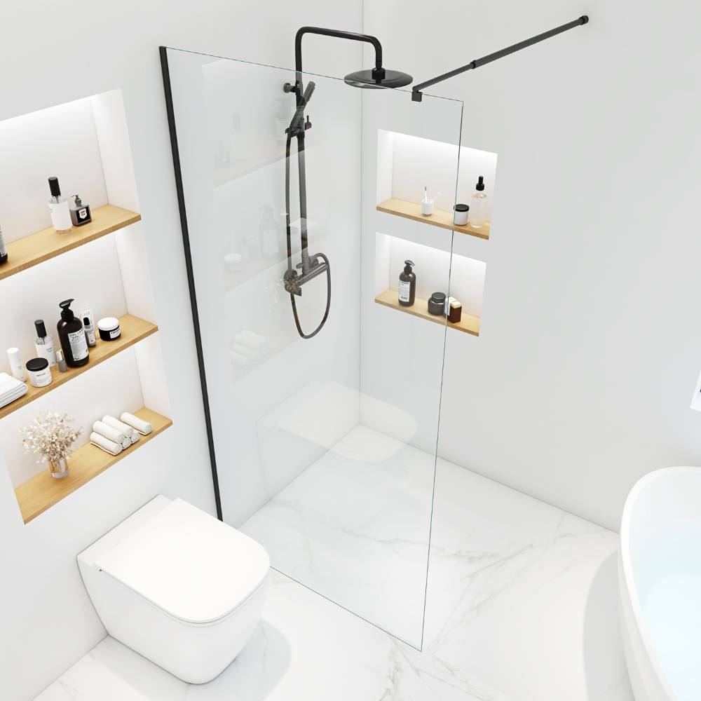 DUSCHABTRENNUNG BAKI - Größe: 90 x 200 cm