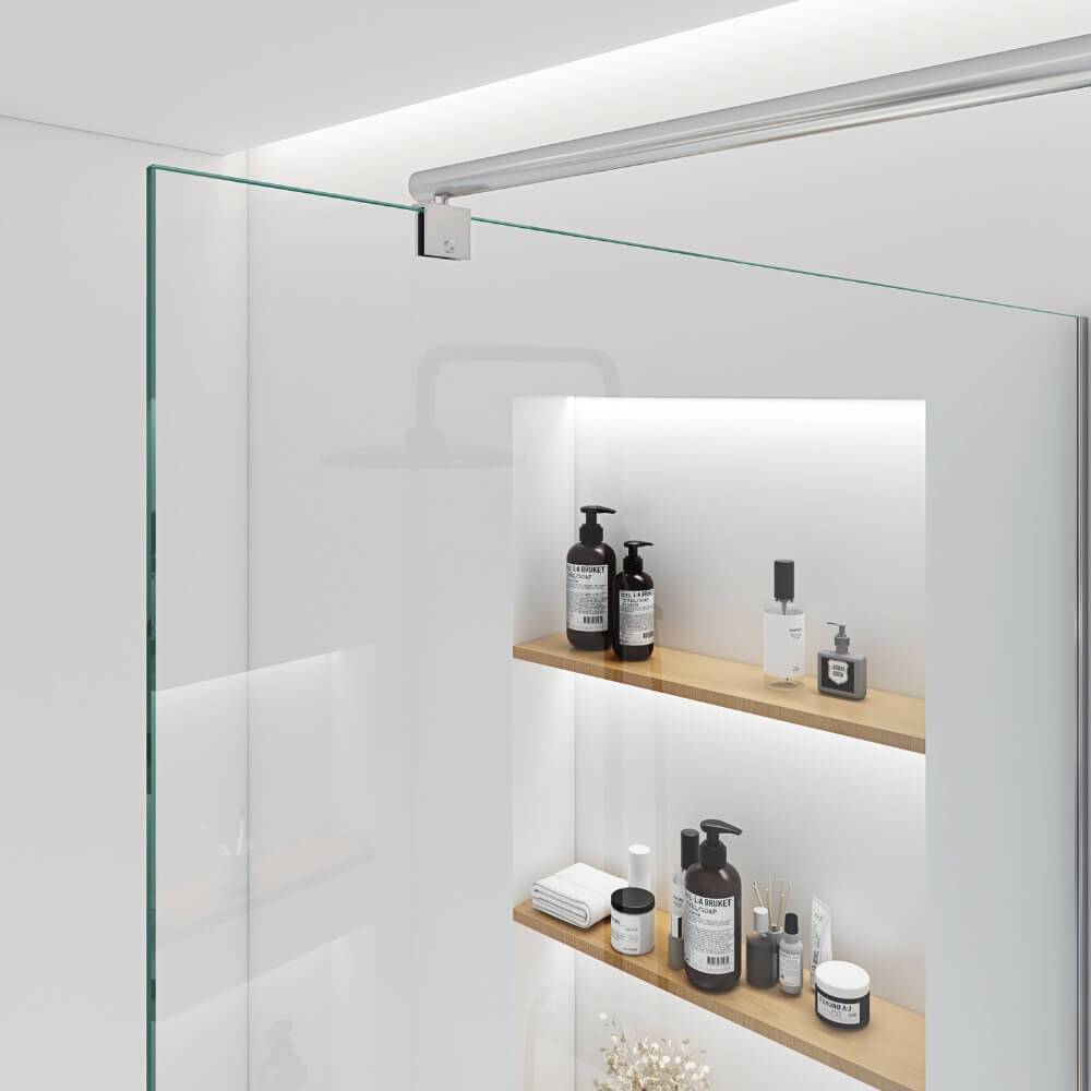 DUSCHABTRENNUNG BAKI - Größe: 120 x 200 cm