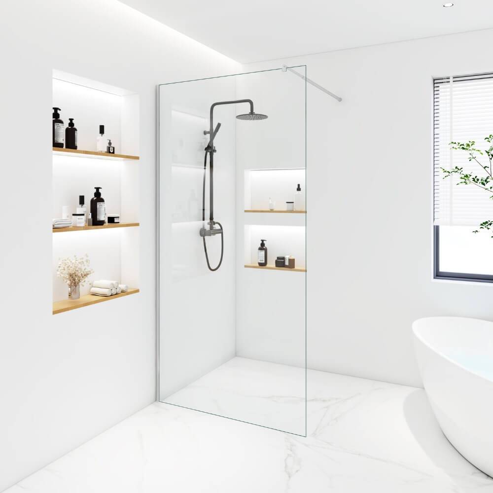 DUSCHABTRENNUNG BAKI - Größe: 100 x 200 cm