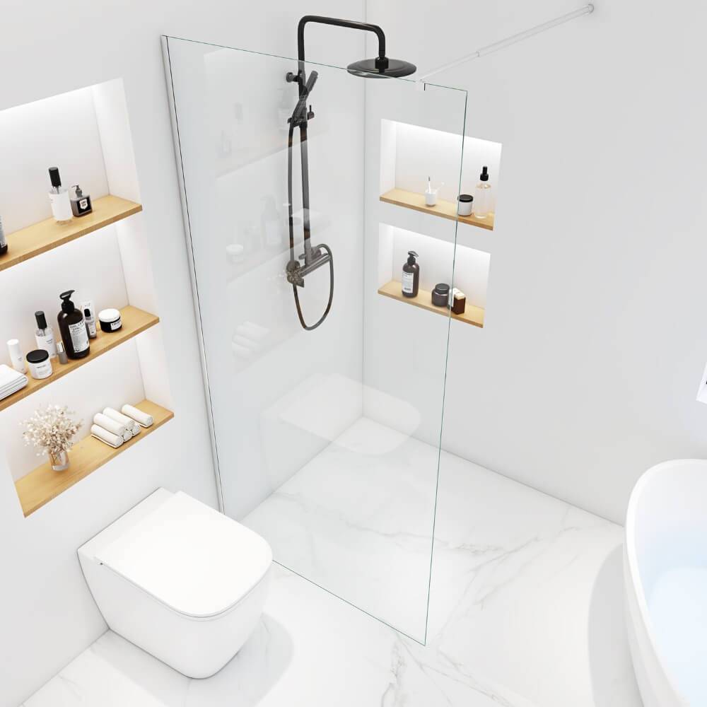 DUSCHABTRENNUNG BAKI - Größe: 100 x 200 cm