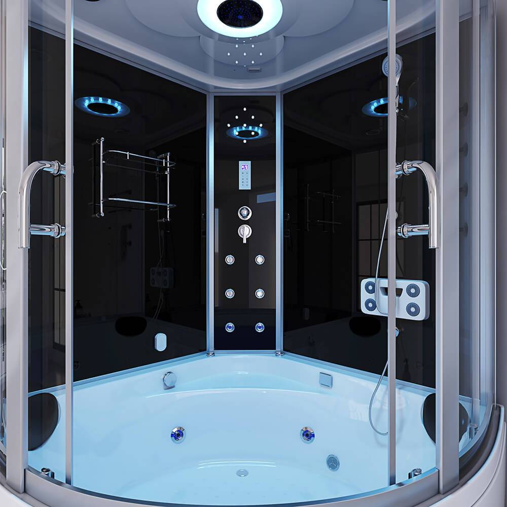 DAMPFDUSCHE EXCLUSIO - Farbe: Schwarz