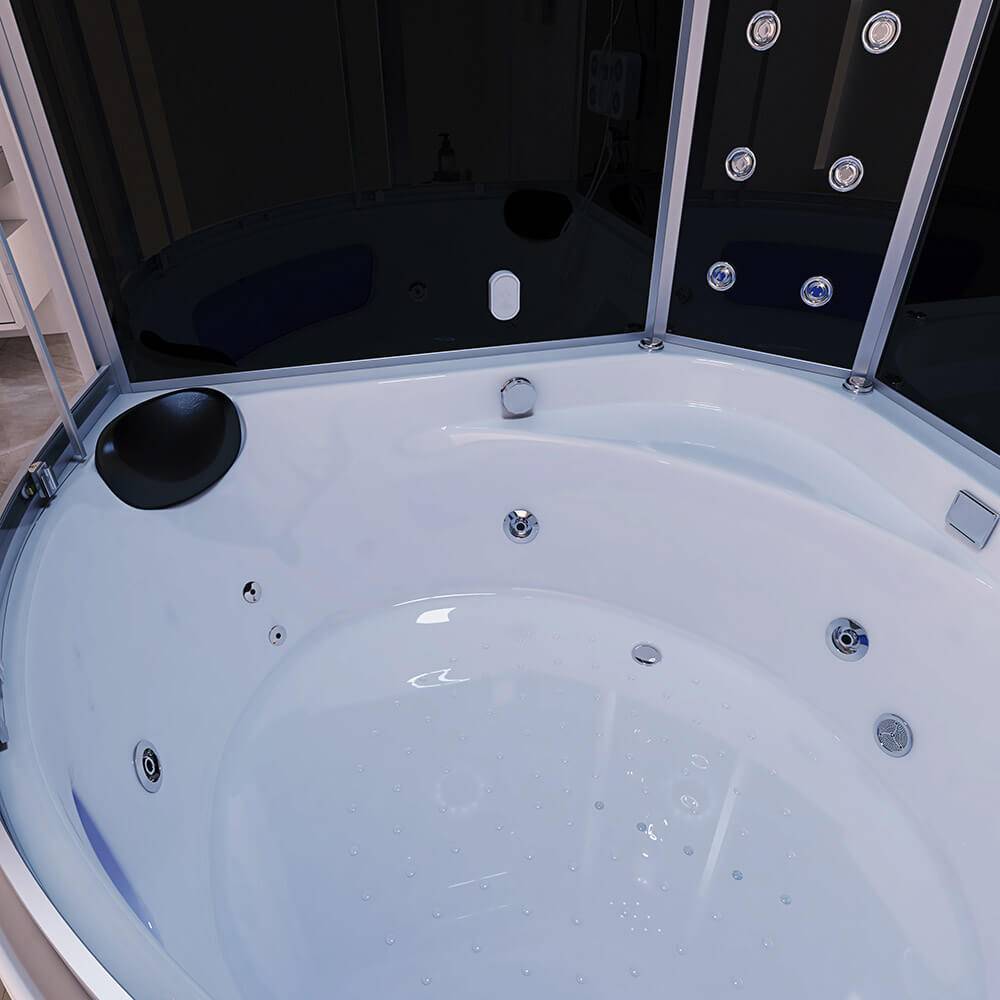 DAMPFDUSCHE EXCLUSIO - Farbe: Schwarz