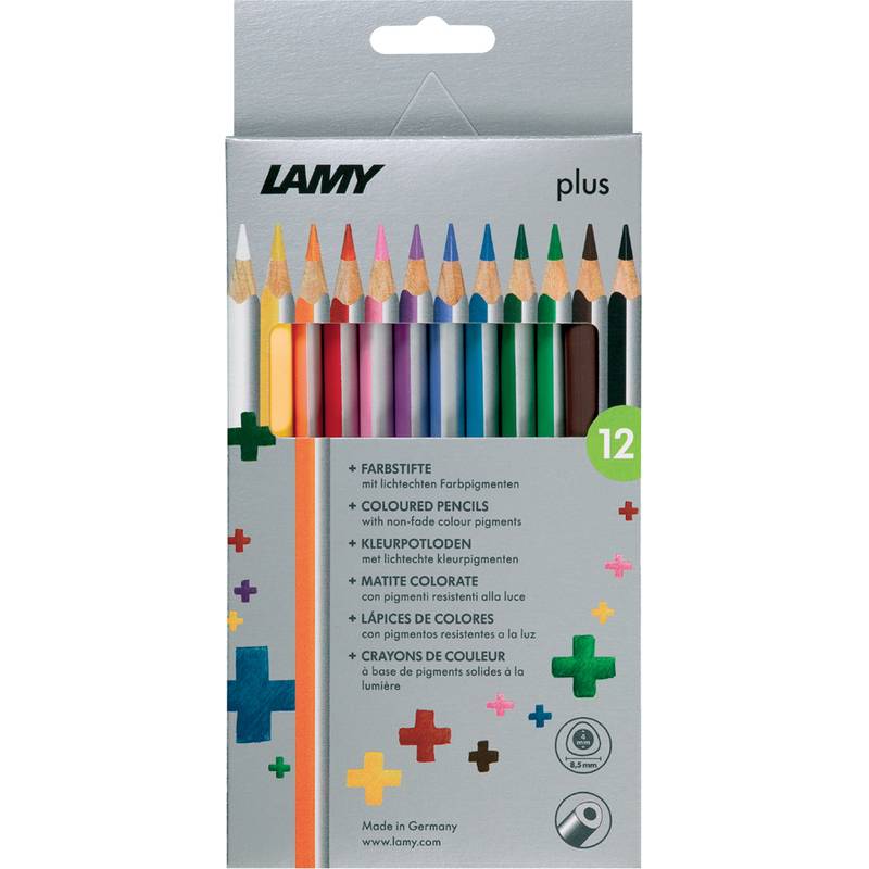 LAMY Dreikant-Buntstifte plus, 12er Kartonetui