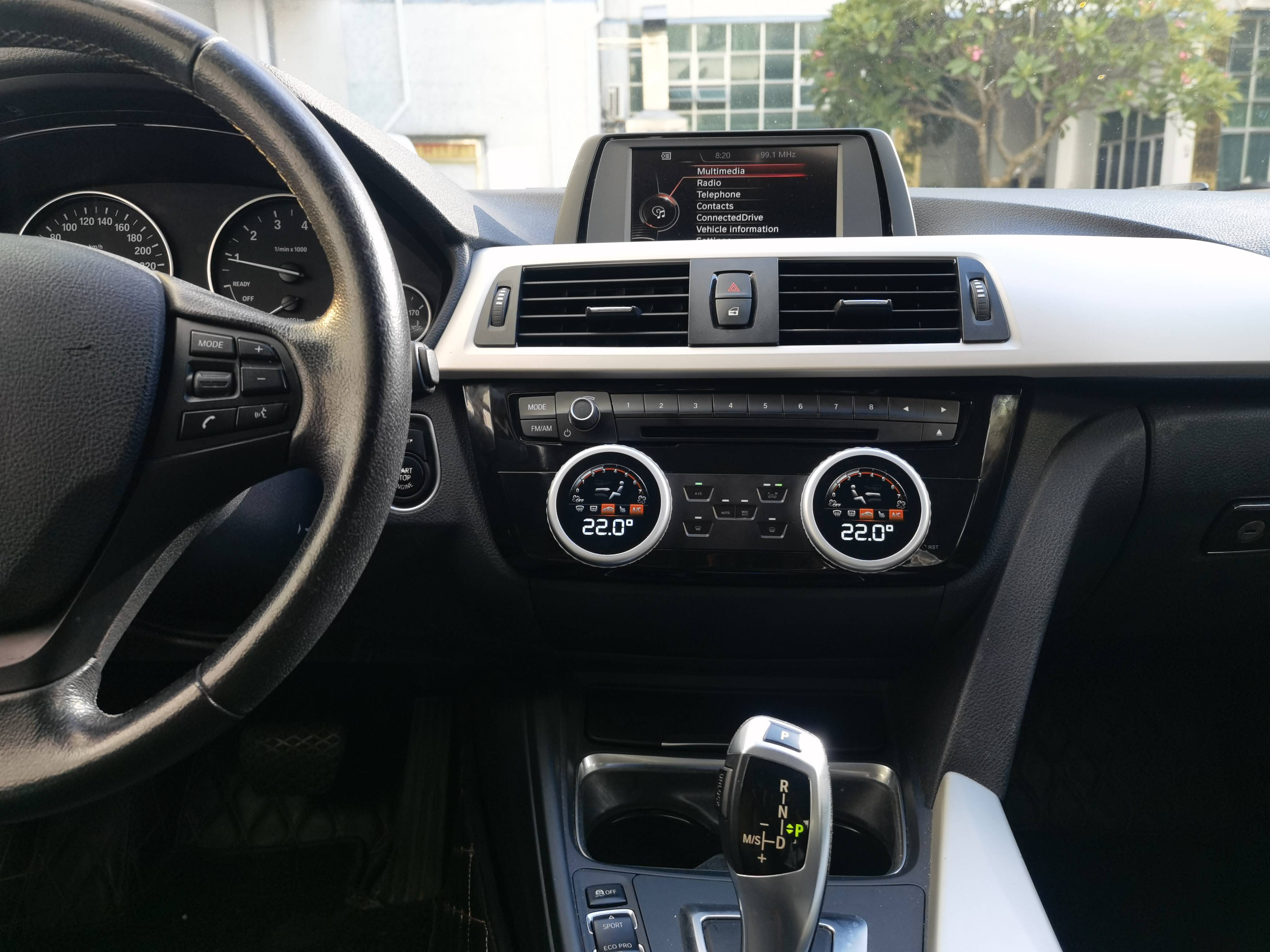 Für BMW F30 F31 F32 F34 F35 F36 F80 F8x Klimabedienteil AC Klimapanel Touch LED