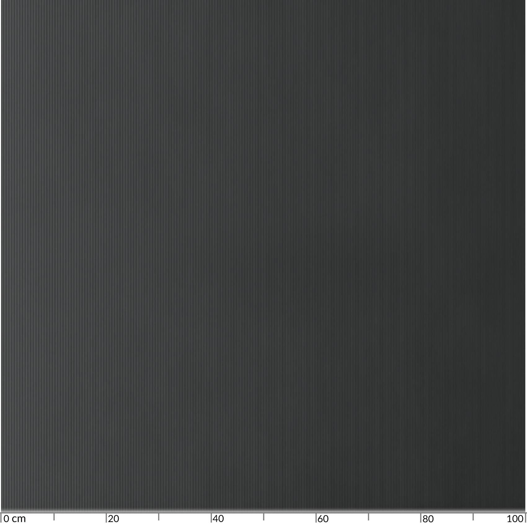 Gummi Antirutsch Bodenmatte SBR Schutzmatte Bodenbelag Fein Riefen -Rillen -Rippen Schwarz 3mm Stark 100 cm Breite 50 cm Länge