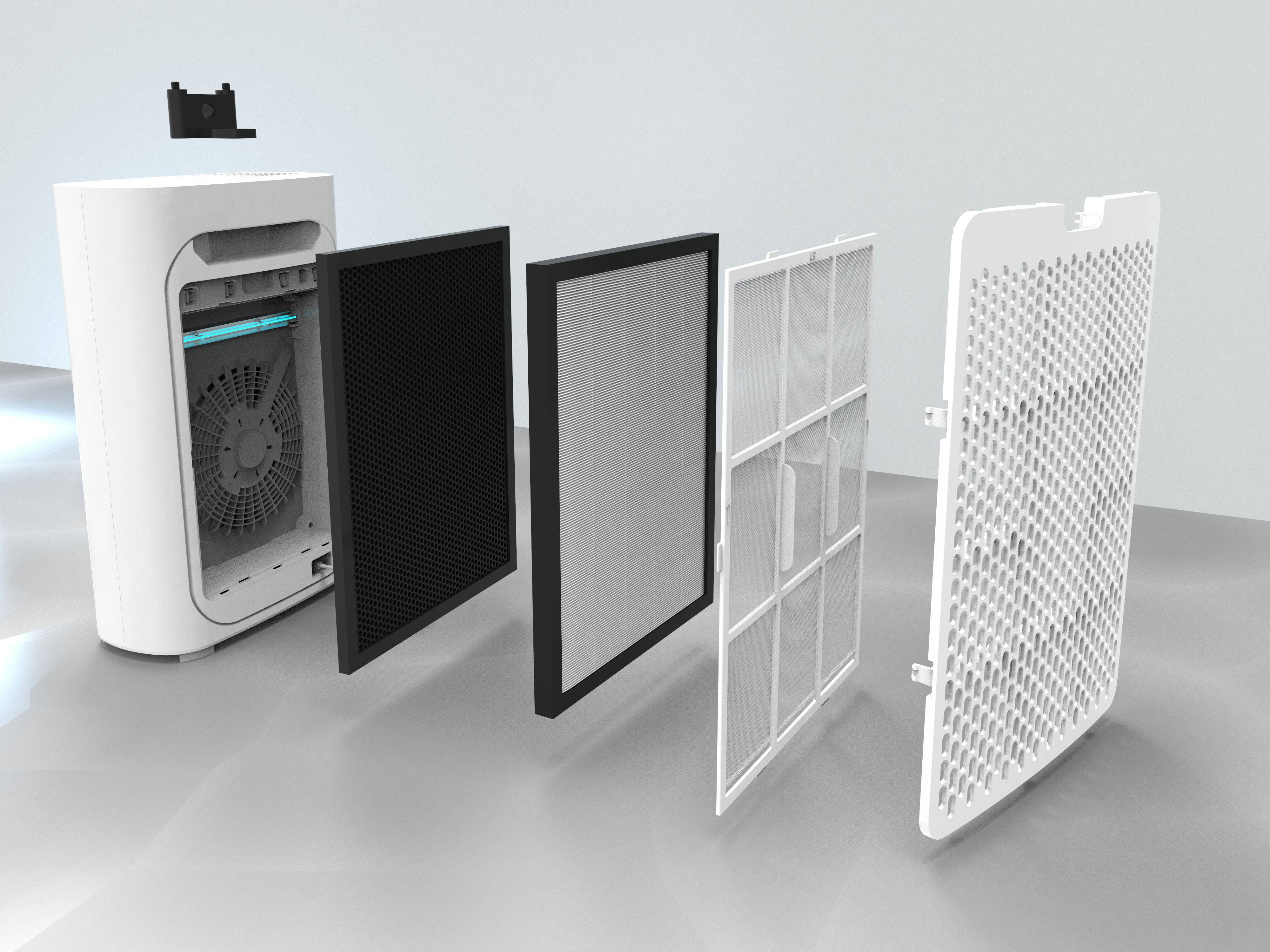 TESLA Luftreiniger Smart Pro XL, weiß