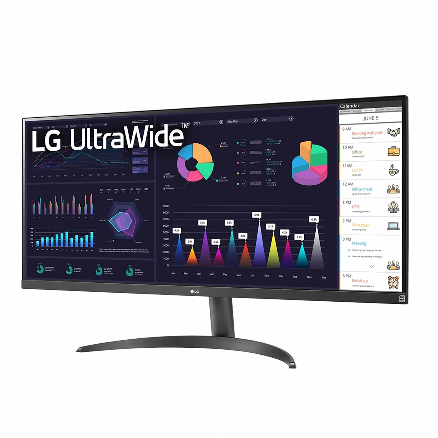 LG 34WQ500-B UltraWide 34" IPS Monitor