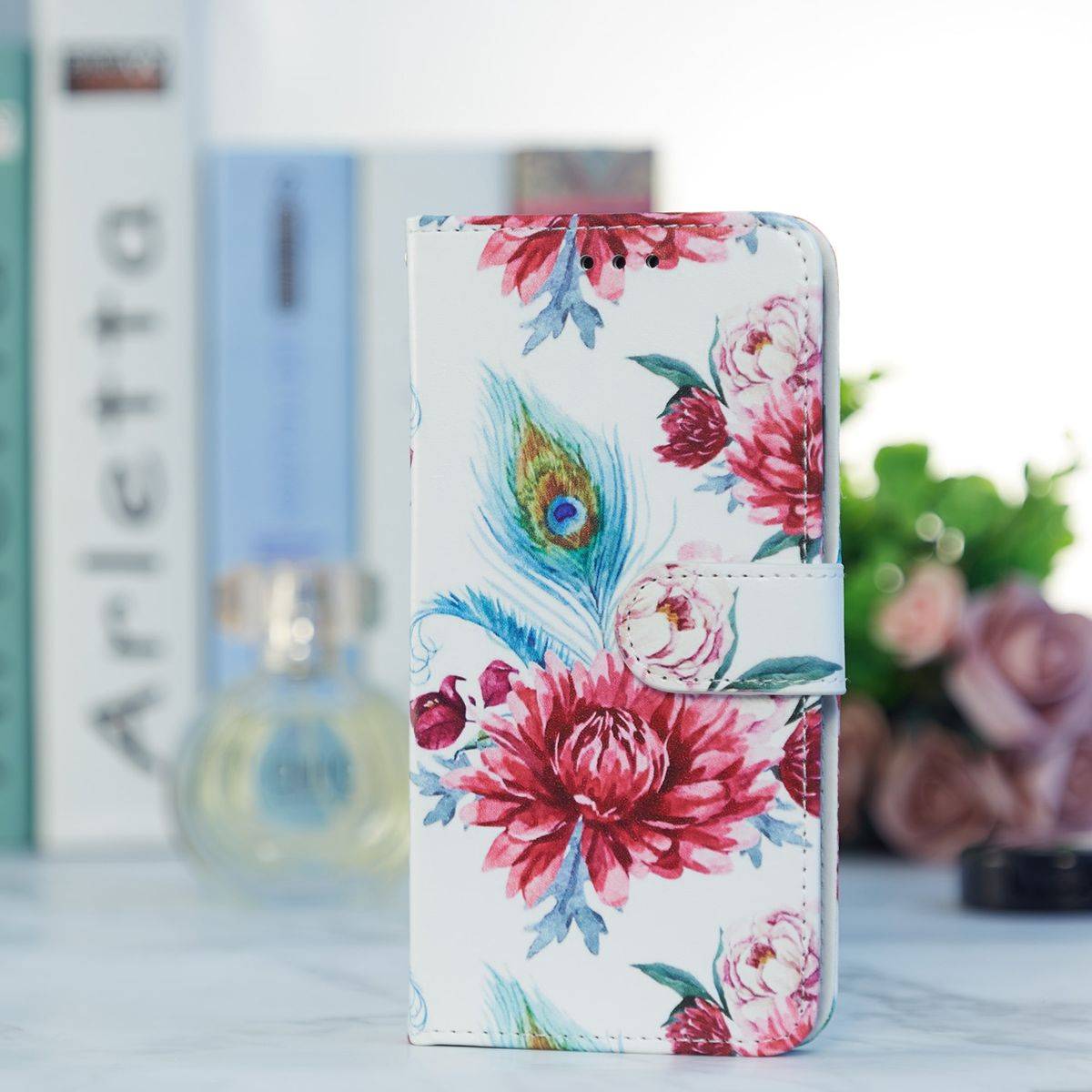 Für ZTE Blade A73 4G Book Wallet Tasche mit Schlaufe Etui Hülle Motiv3