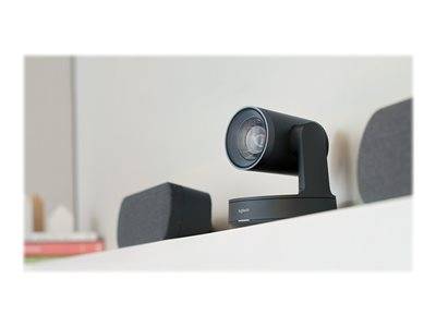 LOGI RALLY PLUS BLACK DUAL UK/HKG Konferenzsysteme Videokonferenzen