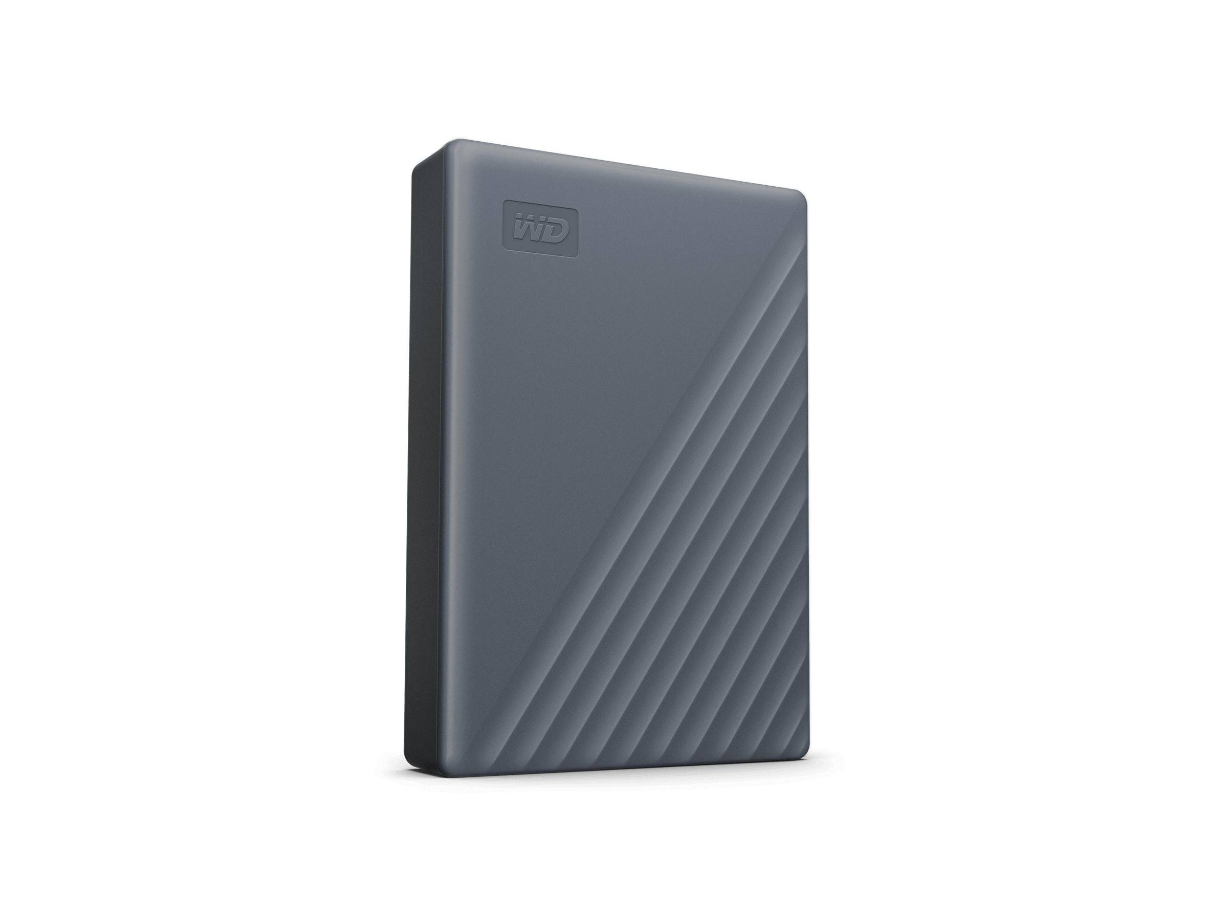WD My Passport WDBRMD0040BGY-WESN - Festplatte - verschlüsselt - 4 TB - extern (tragbar)