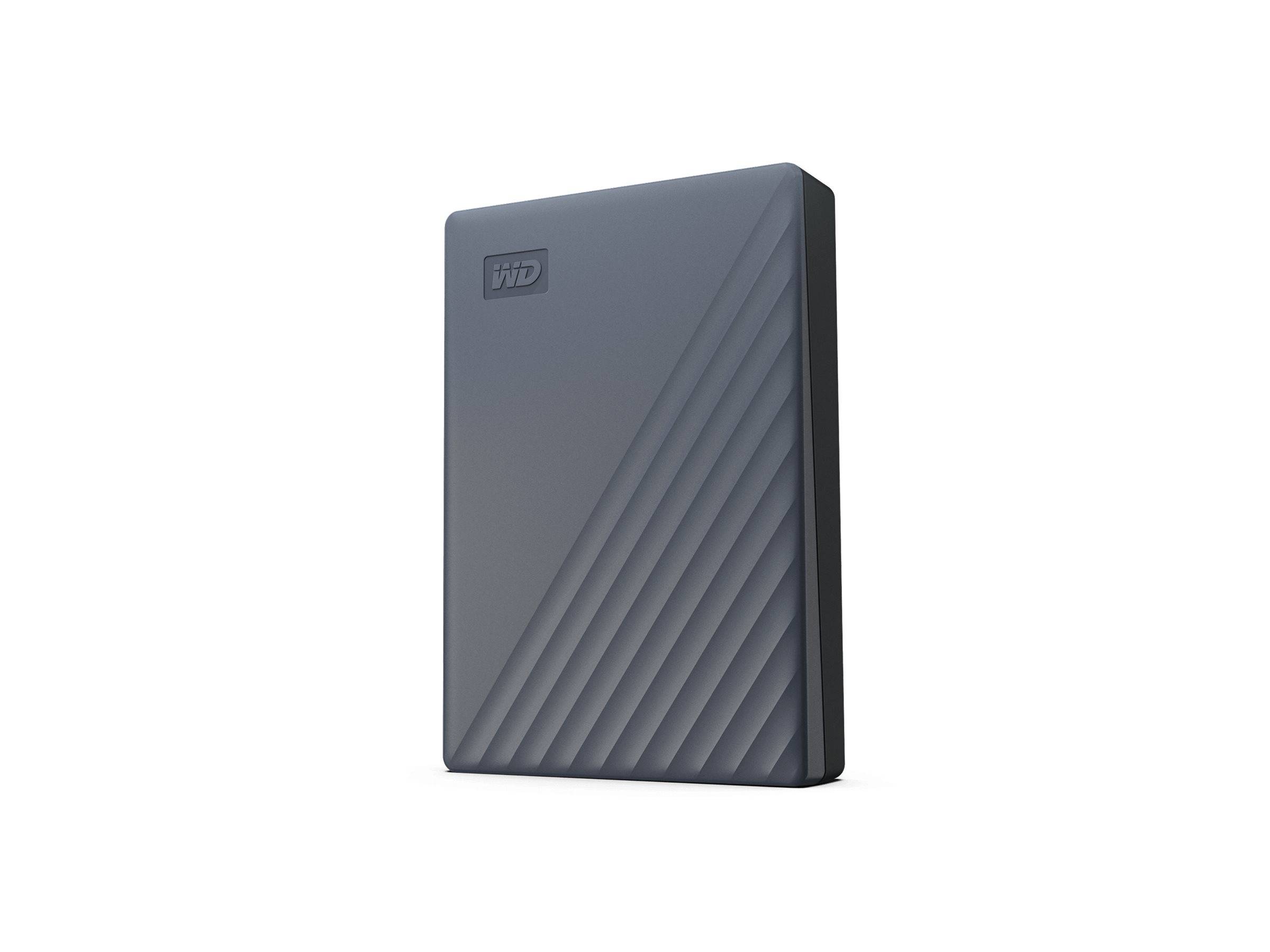 WD My Passport WDBRMD0040BGY-WESN - Festplatte - verschlüsselt - 4 TB - extern (tragbar)