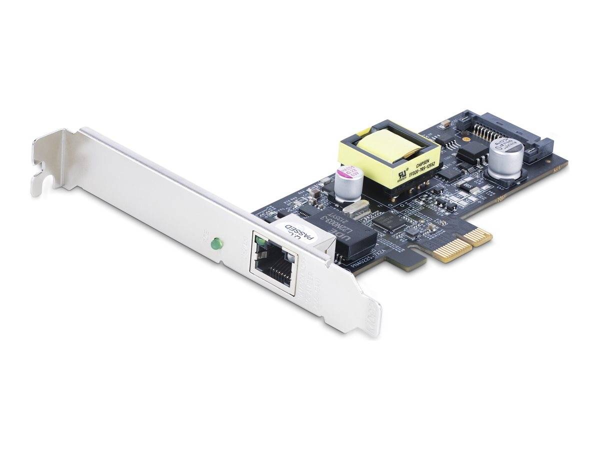 StarTech.com 1-Port 2.5Gbps NBASE-T PoE Network Card, Intel I225-V, 802.3af/at PoE+ Multi-Gigabit NIC, PCI Express Serve