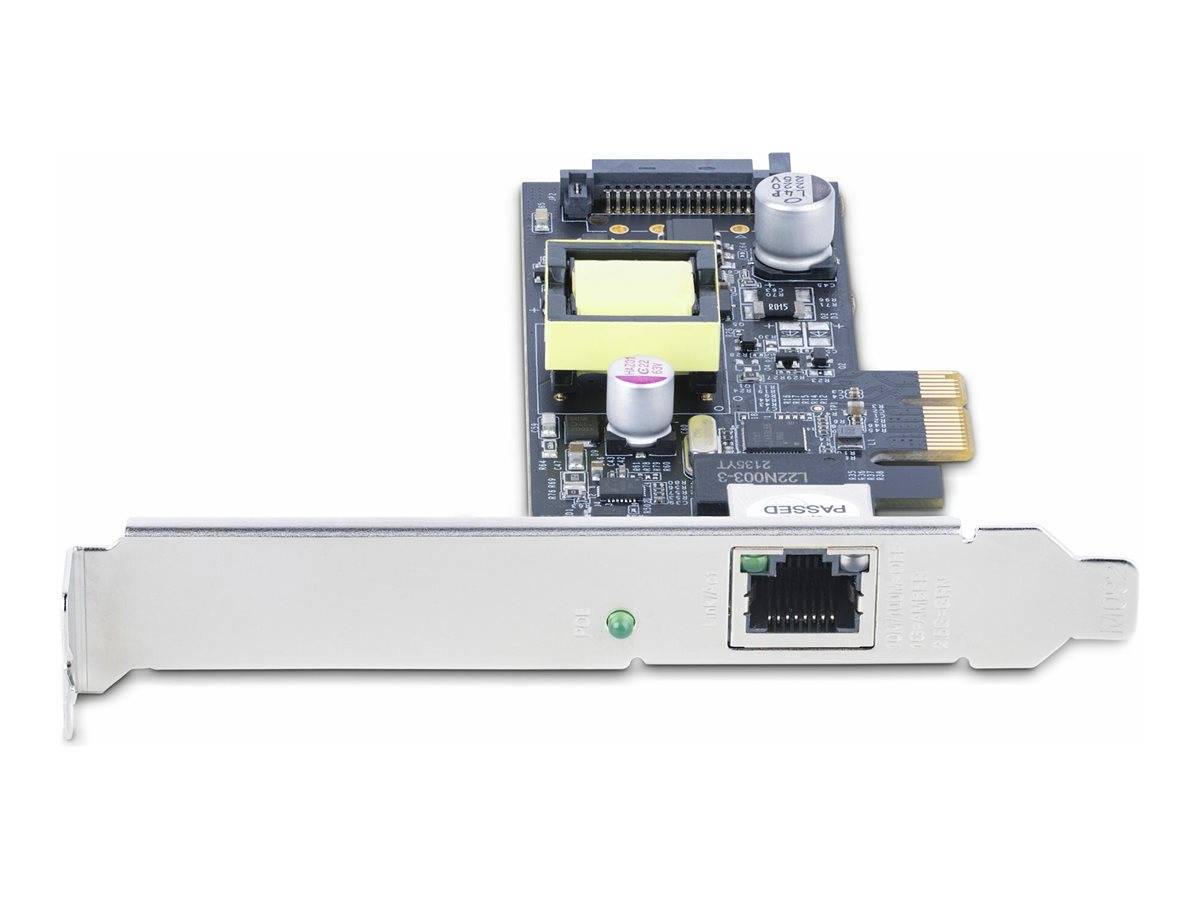 StarTech.com 1-Port 2.5Gbps NBASE-T PoE Network Card, Intel I225-V, 802.3af/at PoE+ Multi-Gigabit NIC, PCI Express Serve