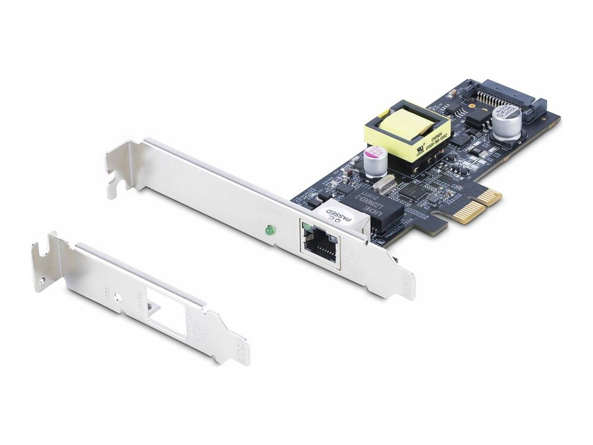 StarTech.com 1-Port 2.5Gbps NBASE-T PoE Network Card, Intel I225-V, 802.3af/at PoE+ Multi-Gigabit NIC, PCI Express Serve