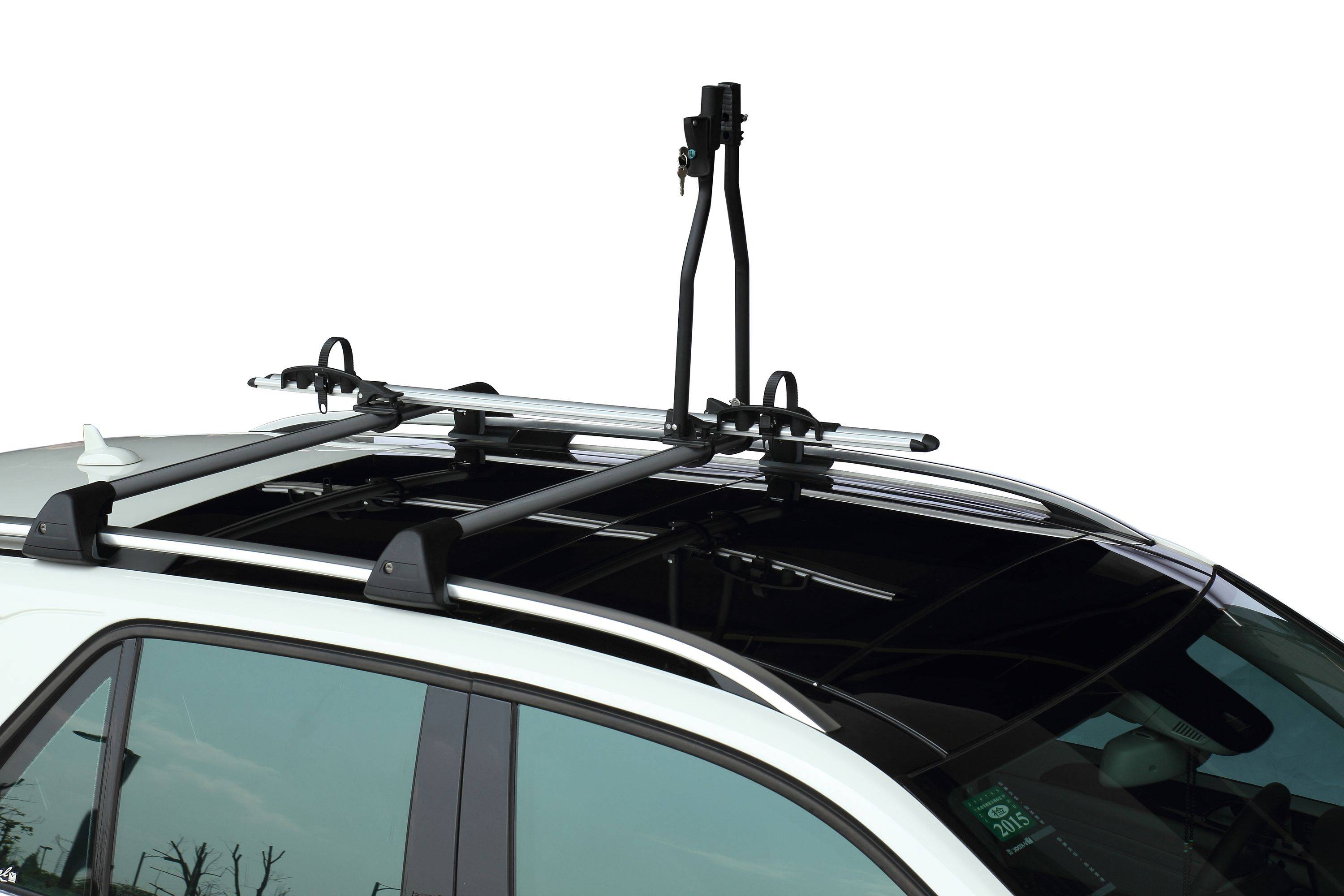 Fahrradträger SAGITTAR + Dachträger/Relingträger VDP LION1 kompatibel mit für Mercedes E Station Wagon (S210) (5 Türer) 95-02