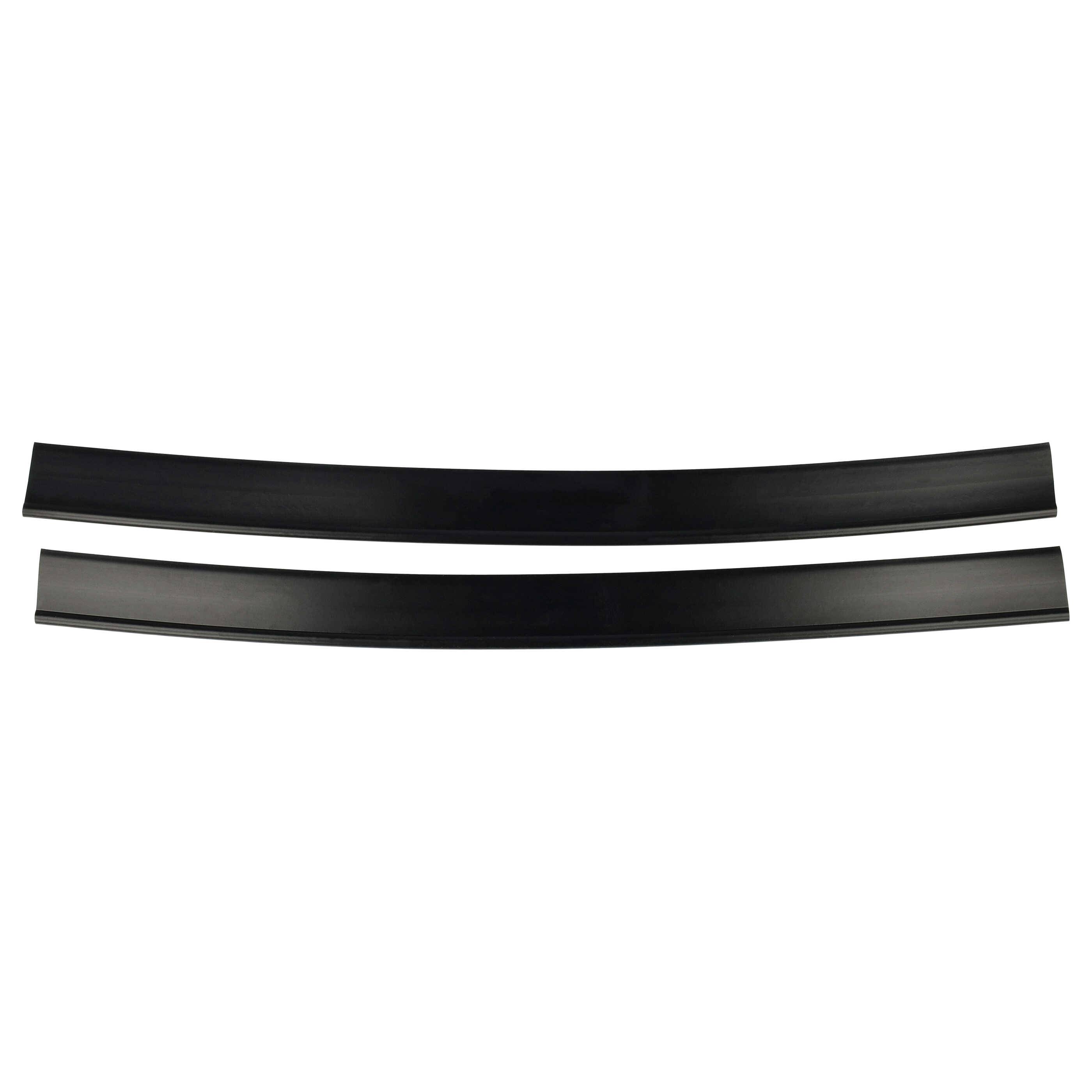 vhbw 2x Gummilippen kompatibel mit Kärcher WV 5 Plus,, Premium Fensterreiniger, Fenstersauger - 28 cm lang