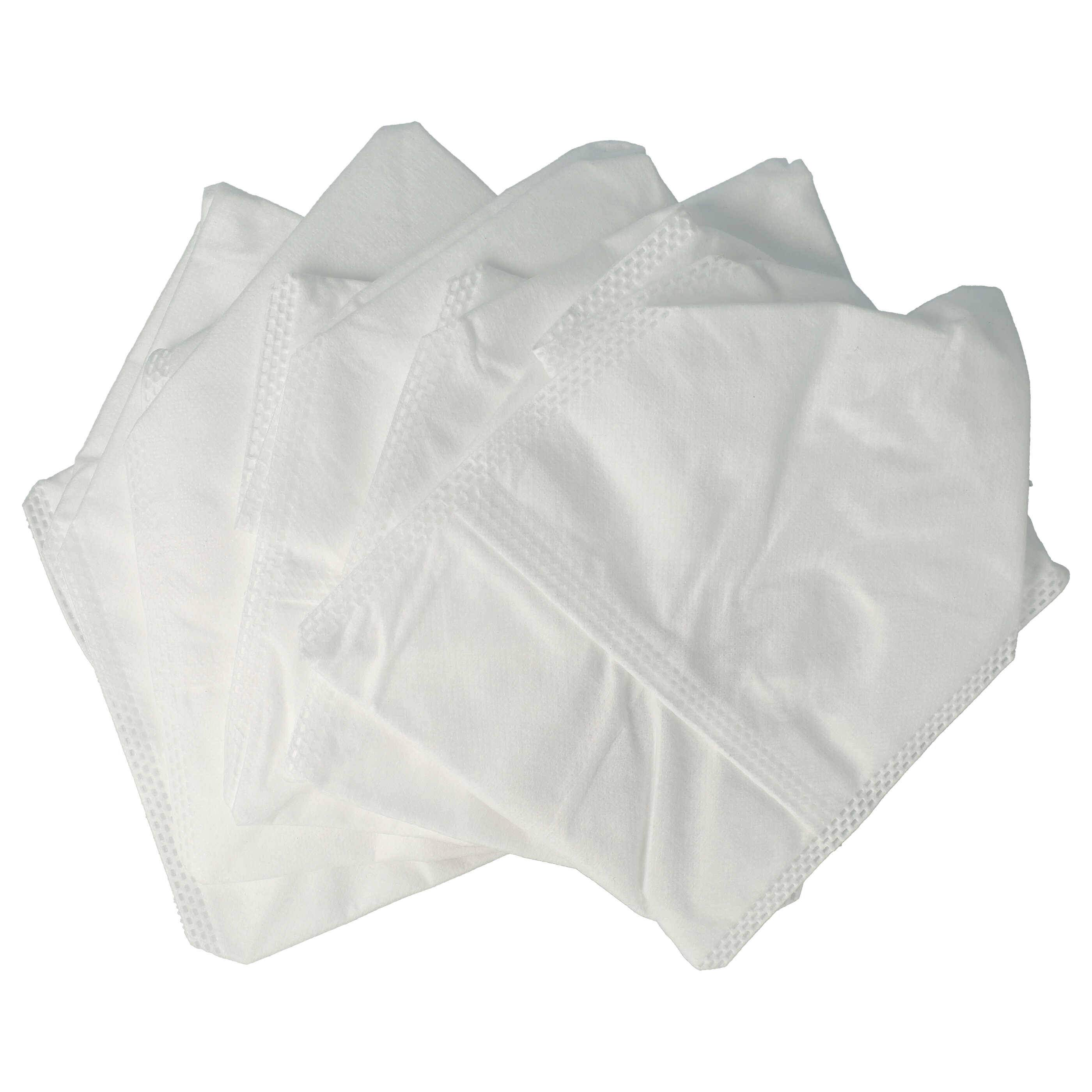 vhbw 5x Staubbeutel kompatibel mit Honiture Q6 Saugroboter - Beutel für die Absaugstation