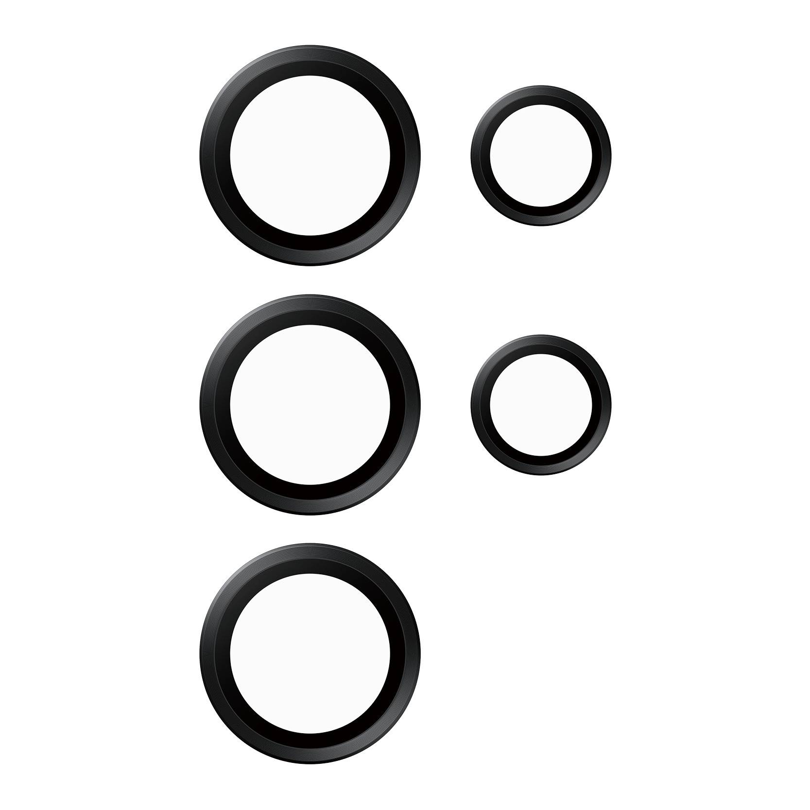 Schutzglass Hoops Kameraschutz Samsung Galaxy S24 Ultra – schwarzem Rahmen