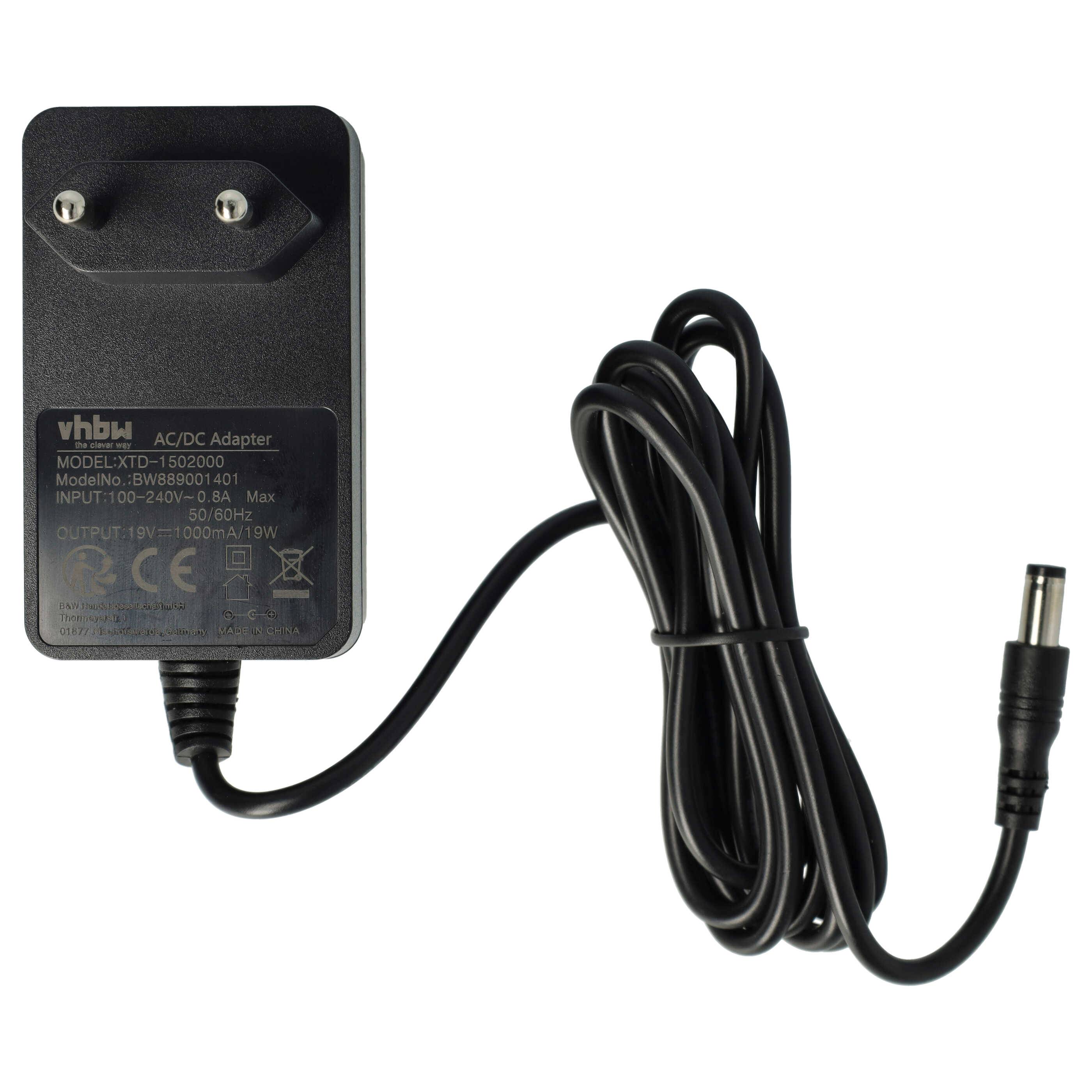 vhbw Ladegerät kompatibel mit Rowenta RR9075WH, RR7877WH Saugroboter