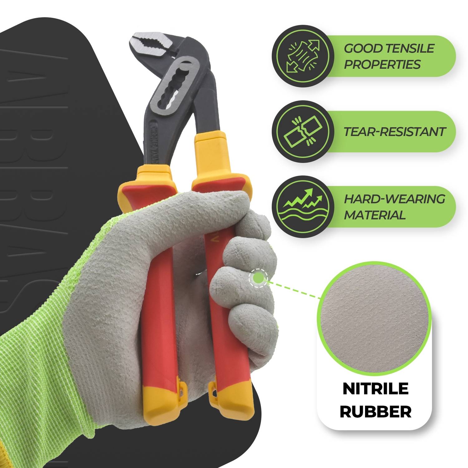 Mustbau Arbeitshandschuhe 12 Pack,Gartenhandschuhe Montagehandschuhe, Wiederverwendbar, Größe:S