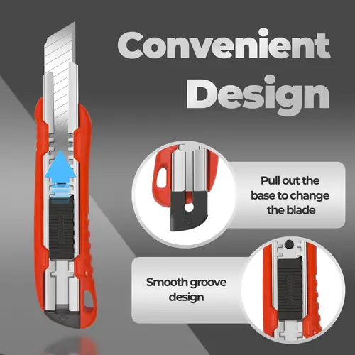 Mustbau Taschenmesser Klappmesser Cuttermesser mit 20 zusätzlichen SK4 Klingen Mustbau Taschenmesser Klappmesser Cuttermesser mit 20 zusätzlichen SK4 Klingen