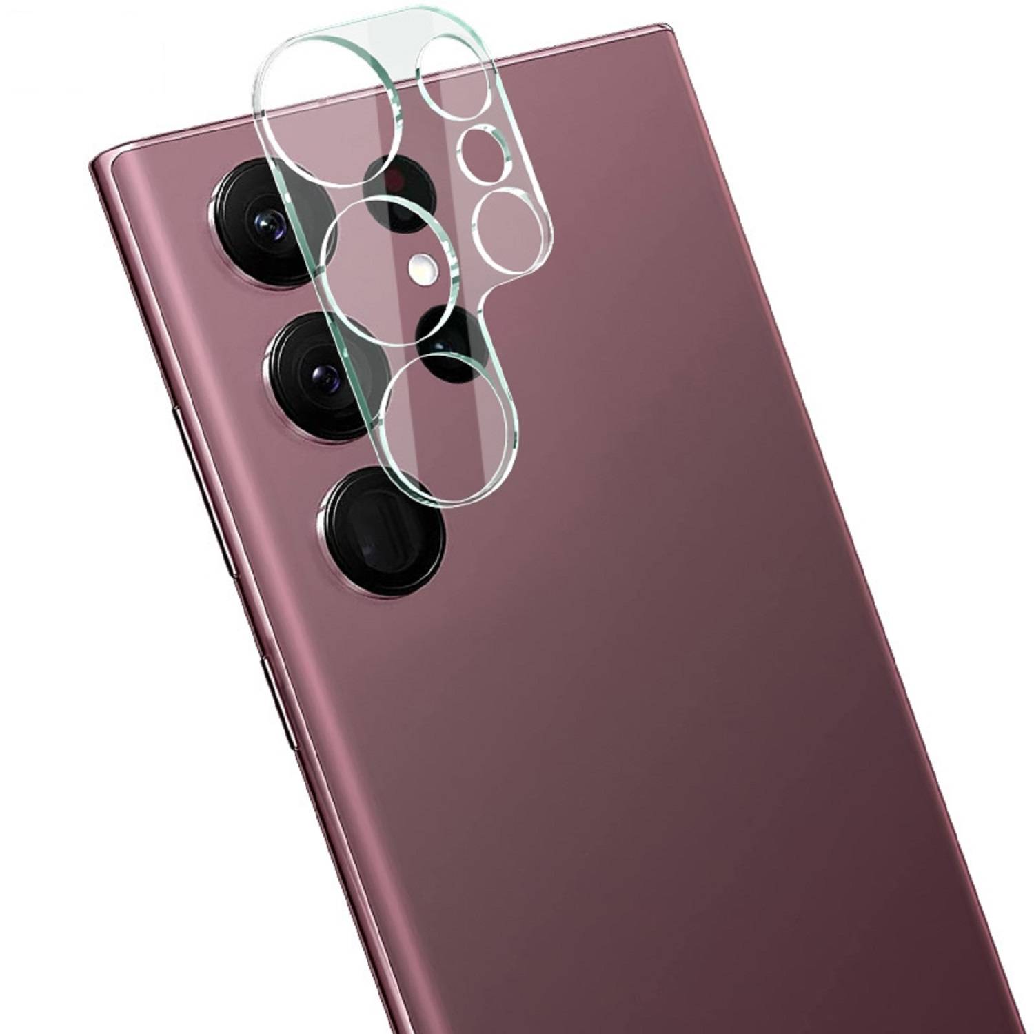 5x Kamera 9H Panzerhartglas für Samsung Galaxy S24 Ultra 3D KLAR ECHTES TEMPERED Panzerglas Kameraglas Kamerhartglas Kameraschutzglas Schutzglas