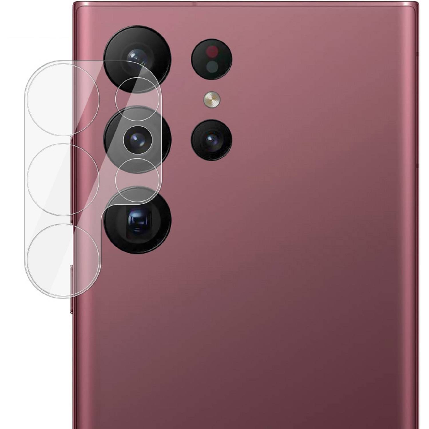 5x 9H Kameraglas für Samsung Galaxy S25 Ultra HD KLAR echtes Tempered Glass Panzerfolie Kameraschutzglas Schutzglas Hartglas Schutzfolie