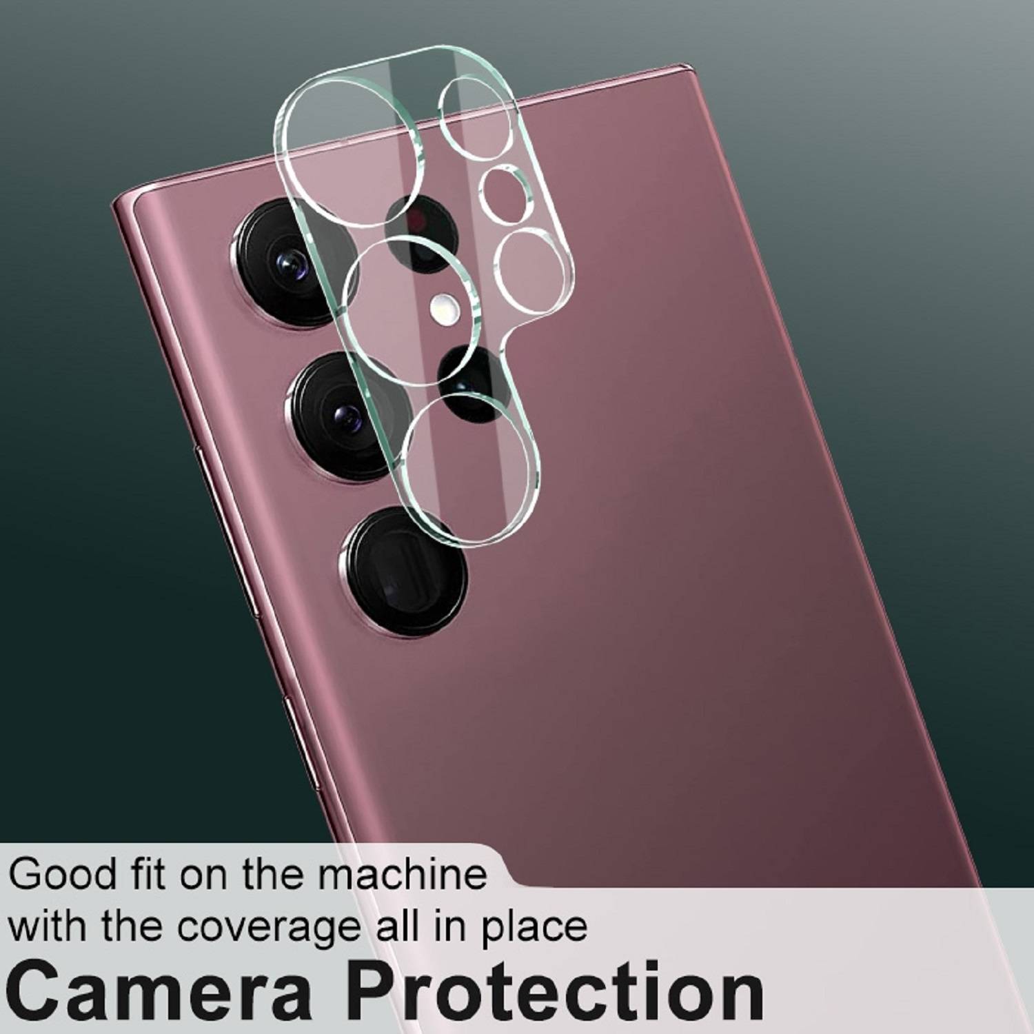 1x 9H Kameraglas für Samsung Galaxy S25 Ultra HD KLAR echtes Tempered Glass Panzerfolie Kameraschutzglas Schutzglas Hartglas Schutzfolie